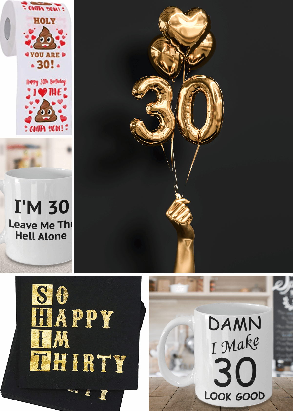30th Birthday Creative Gift Ideas for Him Available on Amazon