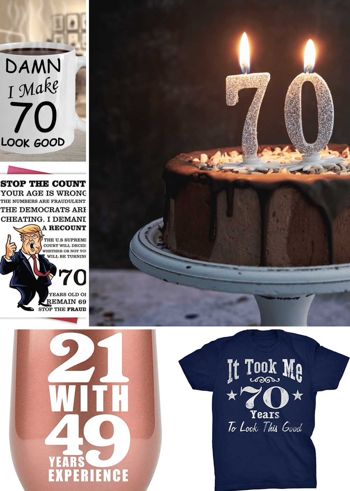 The 5 Best 70th Birthday Gifts Available on Amazon