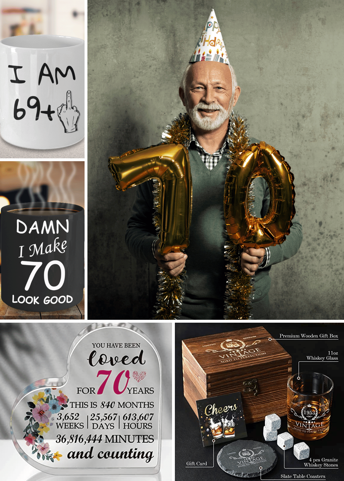 70th Birthday Gift Ideas for Men: The Best Gifts Available on Amazon