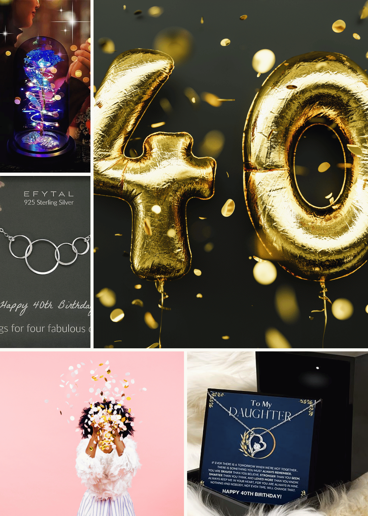 unique 40th birthday gifts for her