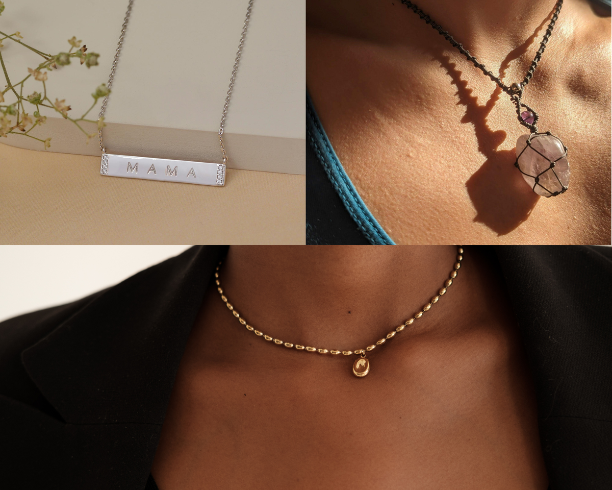 To My Girlfriend: Relationship Message Gifts Necklace